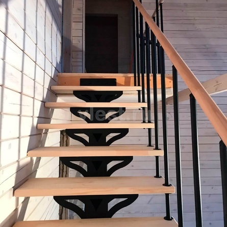 Лестница Г-образная на монокосоуре Mono Style Джиллиан